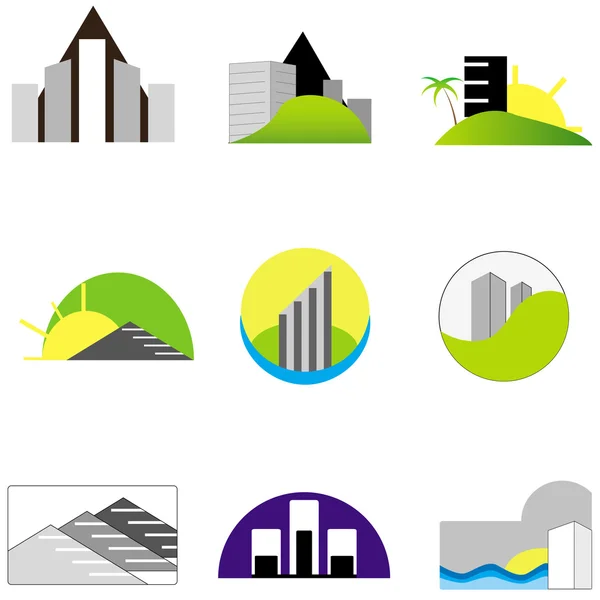 Emlak logosu öğeleri