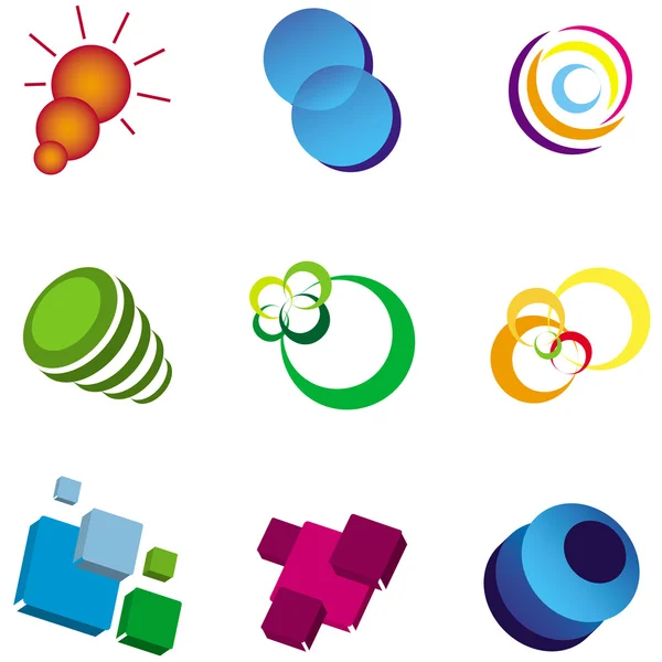 Logo Design Elements — Stock Vector
