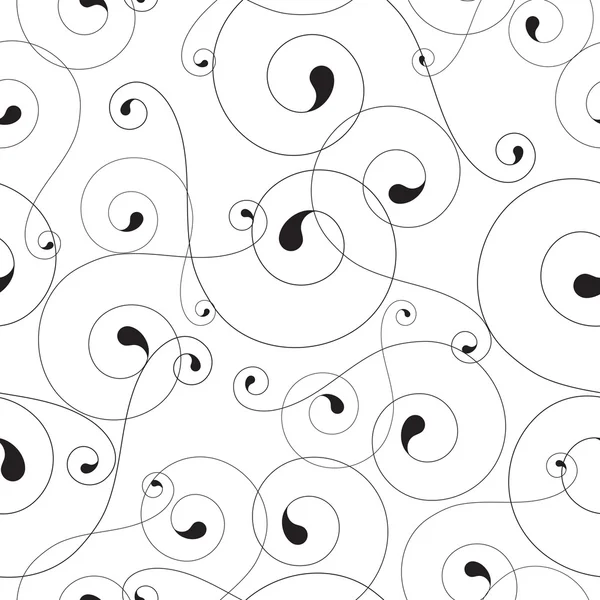 Sömlös spiralmönster — Stock vektor
