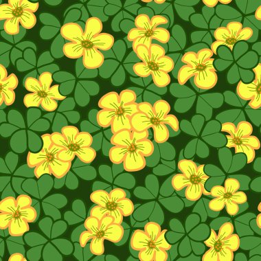 Sarı ahşap doru vektör kusursuz desen tasarımı