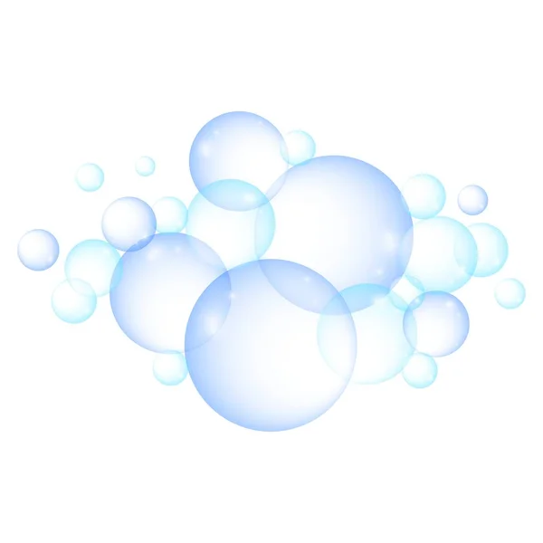 Ilustración Colorida Burbujas Vectoriales — Vector de stock