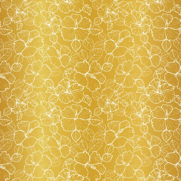 Altın arkaplan illüstrasyonundaki kusursuz amber deseni