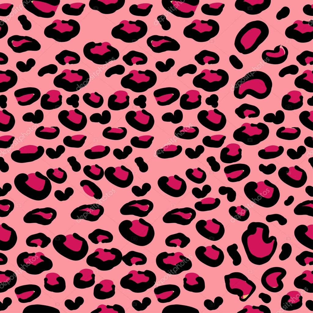 Pink leopard skin — Stock Vector © Andreeva_Marina #30466615