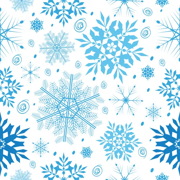 Wzór Snowflake — Wektor stockowy