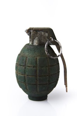 Beyaz yeşil el bombası