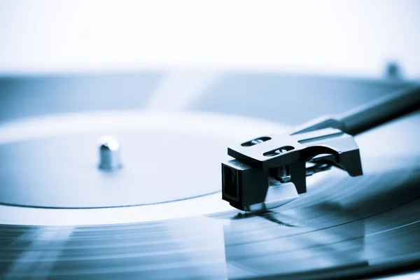 Vintage turntable close-up — Stock Photo, Image