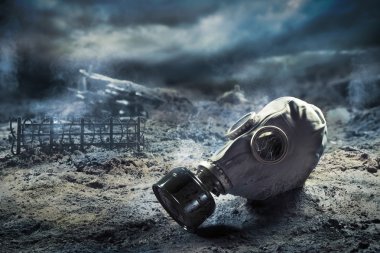 savaşlarında gaz maskesi