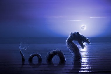 korkutucu loch ness canavarı