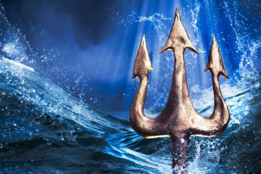 Poseidon's Trident clipart