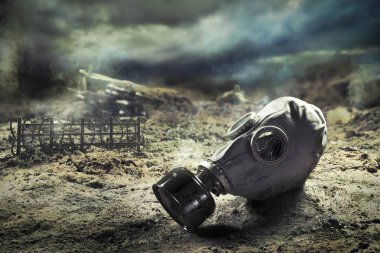 savaşlarında gaz maskesi