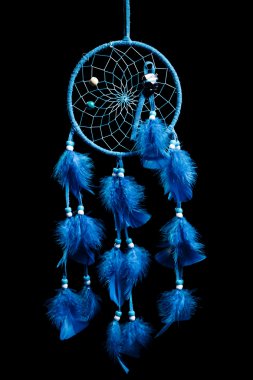 rüya yakalayıcı siyah zemin