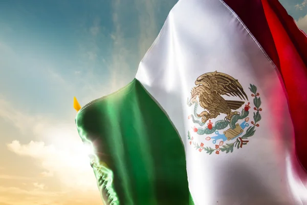 Mexicaanse vlag Onafhankelijkheidsdag — Stockfoto