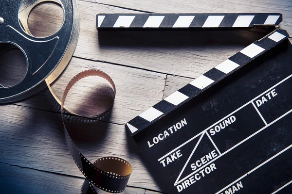 Movie clapper — Stock Photo, Image