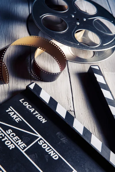 Movie clapper — Stock Photo, Image