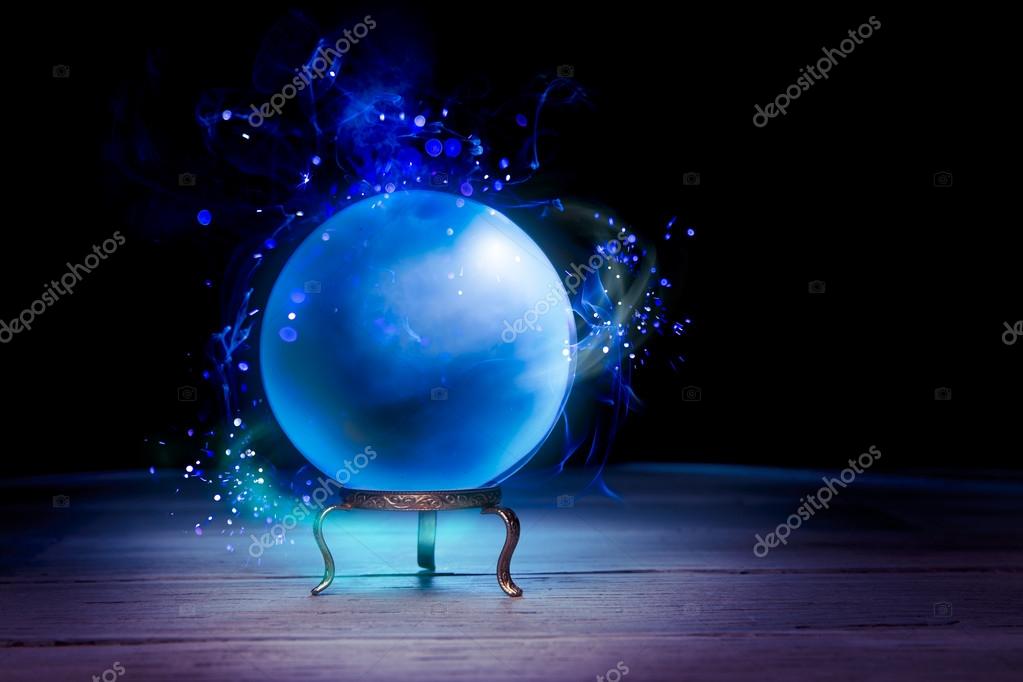 Fortune teller's Crystal Ball — Stock Photo © fergregory 45904451