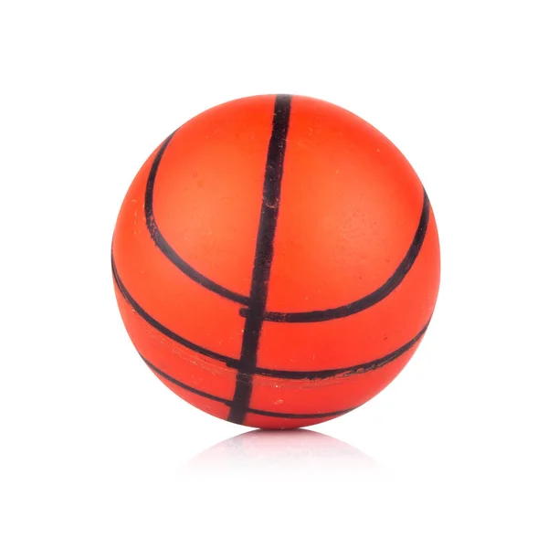 Basketball Toy Isolated White Background — Stockfoto