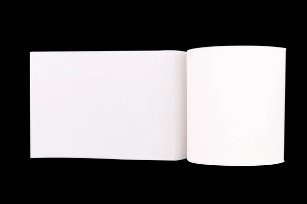 Papier Geïsoleerd Witte Achtergrond — Stockfoto