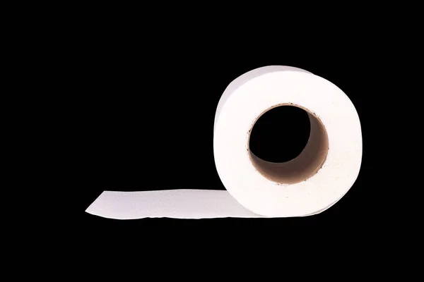 Toilet Paper Isolated White Background — Stock Photo, Image