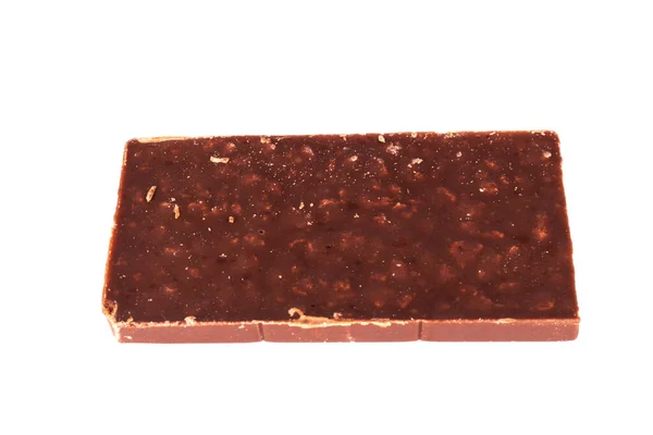 Chocolate Aislado Sobre Fondo Blanco — Foto de Stock