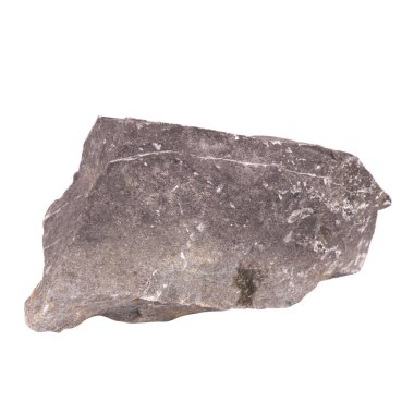 Granit beyaz arkaplanda izole edilmiş.