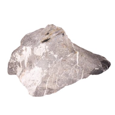 Granit beyaz arkaplanda izole edilmiş.