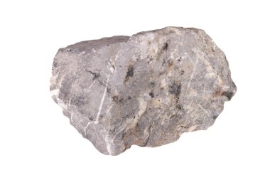 Granit beyaz arkaplanda izole edilmiş.