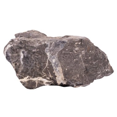 Granit beyaz arkaplanda izole edilmiş.