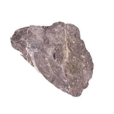 Granit beyaz arkaplanda izole edilmiş.