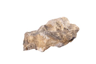 Granit beyaz arkaplanda izole edilmiş.