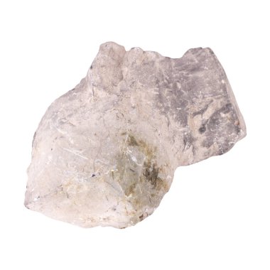 Granit beyaz arkaplanda izole edilmiş.