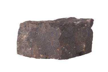 Granit beyaz arkaplanda izole edilmiş.