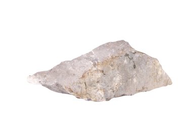 Granit beyaz arkaplanda izole edilmiş.