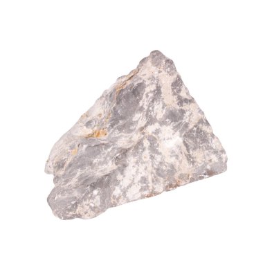 Granit beyaz arkaplanda izole edilmiş.