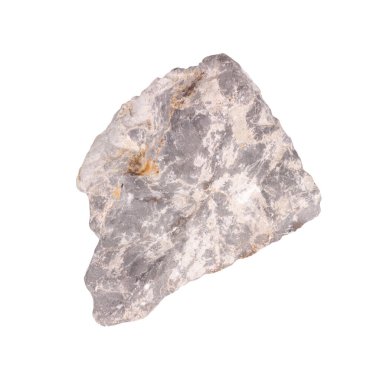 Granit beyaz arkaplanda izole edilmiş.