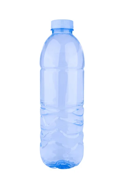 Flessenwater Geïsoleerd Witte Achtergrond — Stockfoto