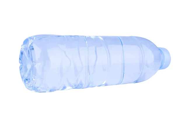 Flessenwater Geïsoleerd Witte Achtergrond — Stockfoto