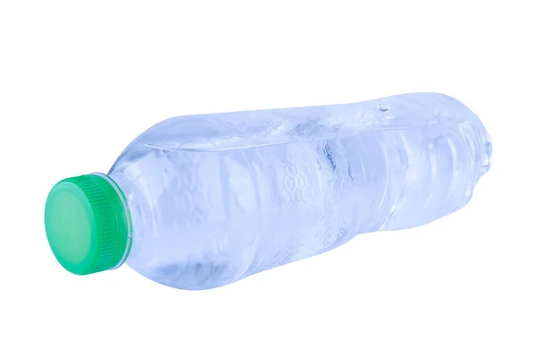 Flasche Wasser Isoliert Auf Weißem Hintergrund — Stockfoto