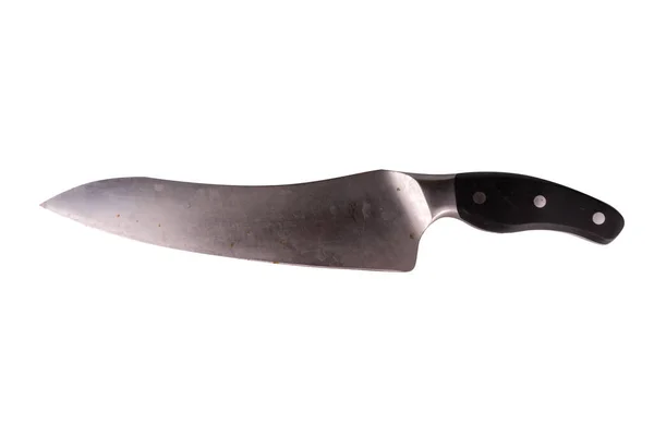 Нож Изолирован Белом Фоне — стоковое фото