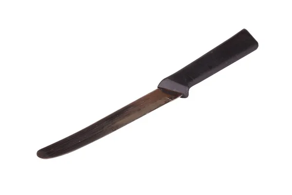 Nůž Izolovaný Bílém Pozadí — Stock fotografie