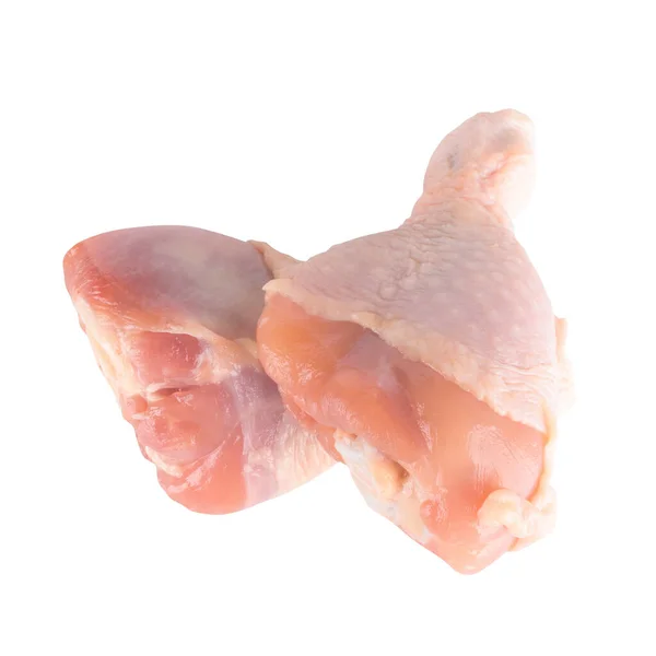 Chicken Drumstick Fresh Isolated White Background — стоковое фото