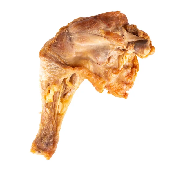 Chicken Drumstick Fried Isolated White Background —  Fotos de Stock