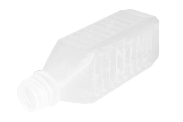 塑料瓶 白色背景隔离 — 图库照片