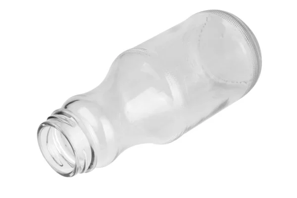 Glass Bottle Isolated White Background — Stock Photo, Image