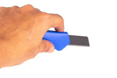 Beyaz arka plan üzerinde izole kesici.