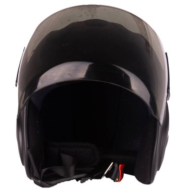 Beyaz arkaplanda izole edilmiş kask.