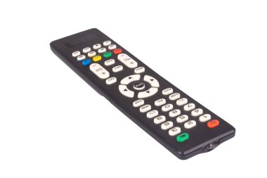 Beyaz arka plan üzerinde izole uzaktan.