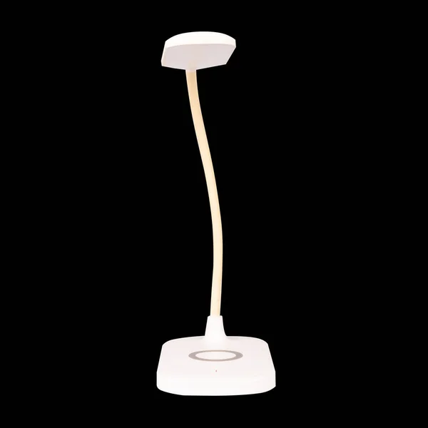 Lampe Bureau Moderne Isolé Sur Fond Blanc — Photo