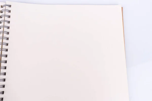 Book Line Closeup Paper Isolated White Background — Photo