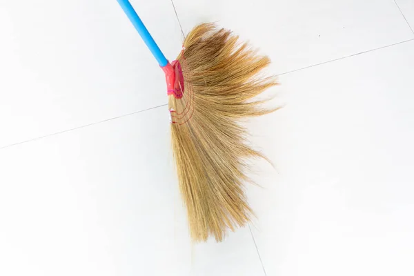 Broom Floor Clean Tool Housework — Stock Photo, Image