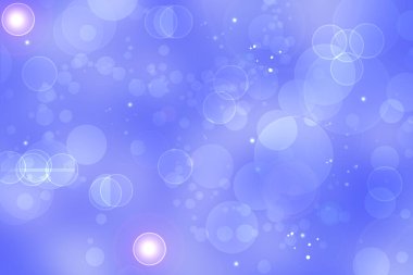 Evrendeki soyut sahne. Soyut, koyu mavi, açık mavi, mor, beyaz yıldızlı ve gezegenli evren. Tasarımın için yer aç. Astrolojiyi bir bilim olarak kabul et.